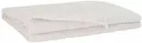 vidaXL Gewichtsdecke Wei&szlig; 220 x 230 cm 11 kg 100% Baumwolle 205T