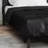 vidaXL Ganzjahresbettdecke 135 x 200 cm 300 g/m² Schwarz
