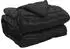 vidaXL Ganzjahresbettdecke 135 x 200 cm 300 g/m² Schwarz