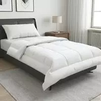 vidaXL Bettdecke FULDA 152 x 203 cm Winter 300 GSM 90% G&auml;nsedaunen