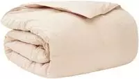 vidaXL Winterbettdecke Beige 140 x 200 cm 100% nat&uuml;rlicher Kapok