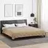 vidaXL Sommerdecke 220 x 240 cm Sommer 200 gsm Taupe (42025461)