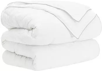 vidaXL Ganzjahresbettdecke Wei&szlig; 140 x 220 cm Bambusfaser (42042014)