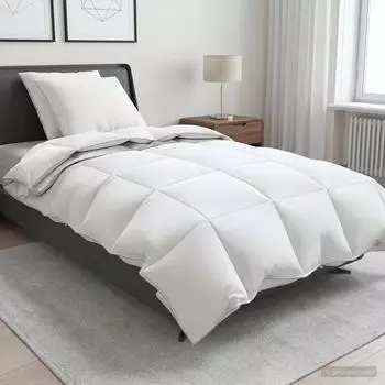 vidaXL G&auml;nsedaunen-Bettdecken-Set 90% FULDA 3 stk. 135 x 220 cm Wei&szlig; (3442660)