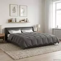 vidaXL Ganzjahresbettdecke 220 x 240 cm Mikrofaser (100% Polyester)