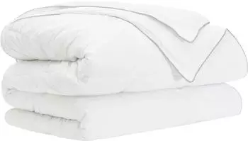 vidaXL Ganzjahresbettdecke Wei&szlig; 260 x 240 cm Bambusfaser (42042019)