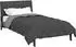 vidaXL Sommerdecke 220 x 135 cm Sommer 200 gsm Hellgrau und Anthrazit (42025517)