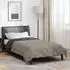 vidaXL Sommerdecke 220 x 135 cm Sommer 200 gsm Hellgrau und Anthrazit (42025517)