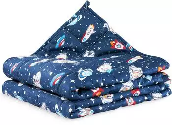 4FIZJO Gewichtsdecke 100x150cm 3kg