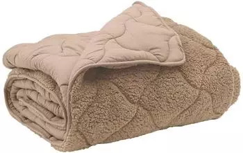 vidaXL Ganzjahresbettdecke 135x220cm taupe