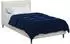 vidaXL Ganzjahresbettdecke 135 x 220 cm 4 Jahreszeiten Dunkelblau (42026054)