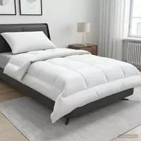 vidaXL Bettdecke und Kissen Set 2 stk. 155x200 cm Sommer 200 GSM Wolle