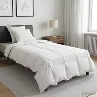vidaXL Duvet- und Kopfkissen-Set 3 stk. 140 x 220 cm Winter 1800 g/pc