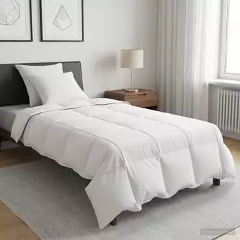 vidaXL Duvet- und Kopfkissen-Set 3 stk. 135 x 220 cm Winter 1800 g/pc