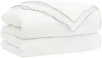 vidaXL Bettdecke TRIER 137x200cm 4 Jahreszeiten 140+220GSM Wei&szlig;