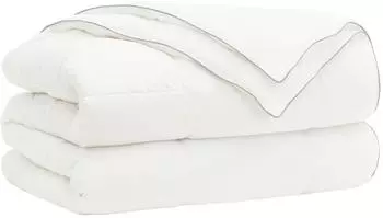 vidaXL Bettdecke TRIER 137x200cm 4 Jahreszeiten 140+220GSM Wei&szlig; (3440809)