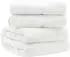 vidaXL Bettdecke TRIER 137x200cm 4 Jahreszeiten 140+220GSM Weiß (3440809)