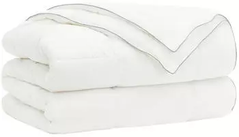 vidaXL Bettdecke TRIER 135x220cm 4 Jahreszeiten 140+220GSM Wei&szlig; (42042839)