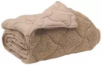 vidaXL Sommerdecke 240 x 260 cm Sommer Taupe Atmungsaktiv