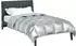 vidaXL Winterbettdecke 140 x 220 cm 450 g/m² Silber (42025866)