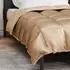 vidaXL Winterbettdecke 140 x 220 cm 450 g/m² Gold (42025842)