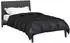 vidaXL Winterbettdecke 135 x 220 cm 450 g/m² Schwarz (42025853)