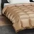vidaXL Winterbettdecke 200 x 220 cm 450 g/m² Gold (42025844)