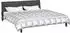 vidaXL Winterbettdecke 240 x 260 cm 450 g/m² Silber (42025871)