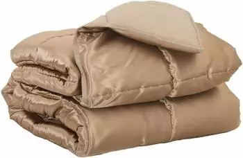 vidaXL Ganzjahresbettdecke 140 x 220 cm 300 g/m&sup2; Gold (42025806)