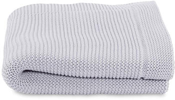 Chicco Tricot Strickdecke hellgrau