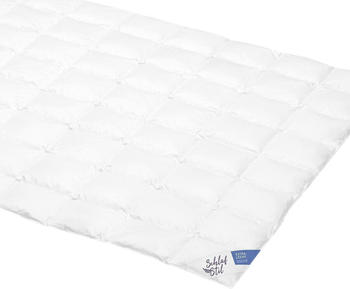 Schlafstil G&auml;nsedaunenbettdecke D700 extraleicht 135x200cm (672505)