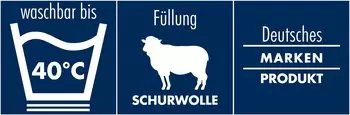 Irisette Waschwolle Mono 135x200cm – Entdecken Sie den Komfort der Irisette Waschwolle Mono 135x200cm