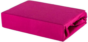 Soft Dream Bettlaken Jersey 80x180cm weinrot