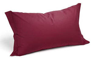 Caleffi S.p.A. Cotton pillowcase bordeaux