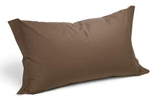 Caleffi S.p.A. Cotton pillowcase moka