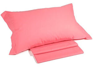 Caleffi S.p.A. Cotton pillowcase coral