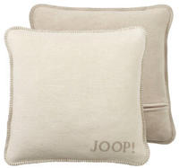 JOOP! Kissenbezug Doubleface 50 x cm Mischgewebe Beige Sand