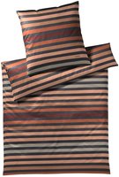 JOOP Bettwäsche Tone copper 155x220 cm + 80x80 cm - orange;rot JOOP Bettwäsche Tone copper 155x220 cm + 80x80 cm - orange;rot