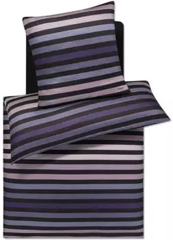 Joop! Tone Bettwäsche-Set aus Mako-Satin - violet - 135x200 / 80x80 cm Joop! Tone Bettwäsche-Set aus Mako-Satin - violet - 135x200 / 80x80 cm