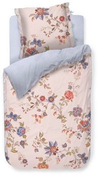 PiP Studio Cece Fiore Bettwäsche-Set aus Perkal - weiß - 155x220 / 80x80 cm
