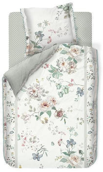 PiP Studio Tokyo Bouquet Bettwäsche-Set - weiß - 135x200 / 80x80 cm