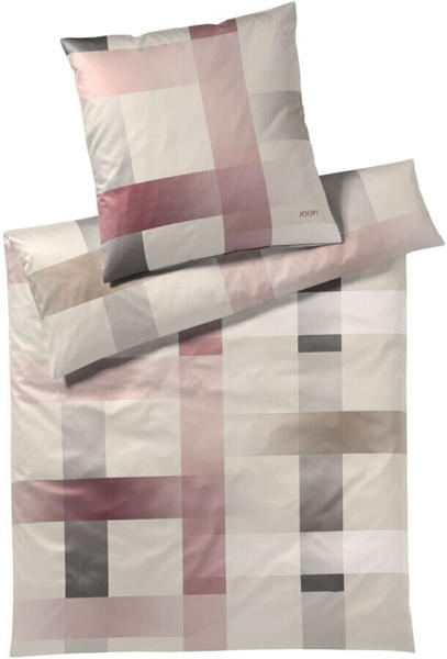 Joop! Woven Bettwäsche aus Mako-Satin - blush - 135x200 / 40x80 cm