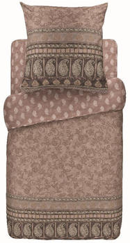 Bassetti Bettwäsche Mantova Satin, Paisley, Limited Edition Rosa - P1 155x220 cm + 80x80 cm