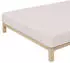 Schlafgut Spannbettlaken Casual 90-100x190-200 cm sand light