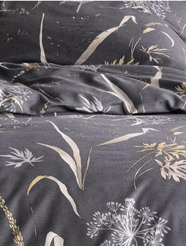 Irisette Edel-Feinbiber Bettwäsche Koala 8425 grau 155x220 cm + 80x80 cm