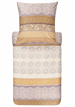 Bassetti Granfoulard Bettwäsche Tremezzo 41 Beige Puder 155x220 cm Design 2022