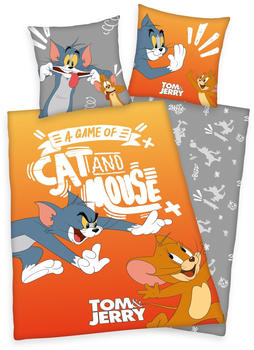 Herding Herding Bettwäsche Tom and Jerry 80x80+135x200 cm