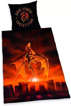 Herding Herding Bettwäsche Set 2 tlg. Anne Stokes 135x200 Herding Herding Bettwäsche Set 2 tlg. Anne Stokes 135x200