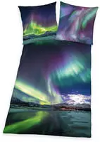 Herding Young Collection Bettw&auml;sche "Polarlichter" mit tollem Motiv