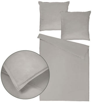 Traumschlaf Uni Single Jersey Eschle 135x200+80x80 cm grey